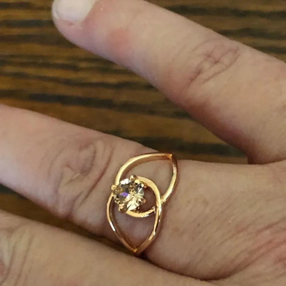 SWAROVSKI LONELY INFINITEVINTAGE ROSE GOLD PLATED